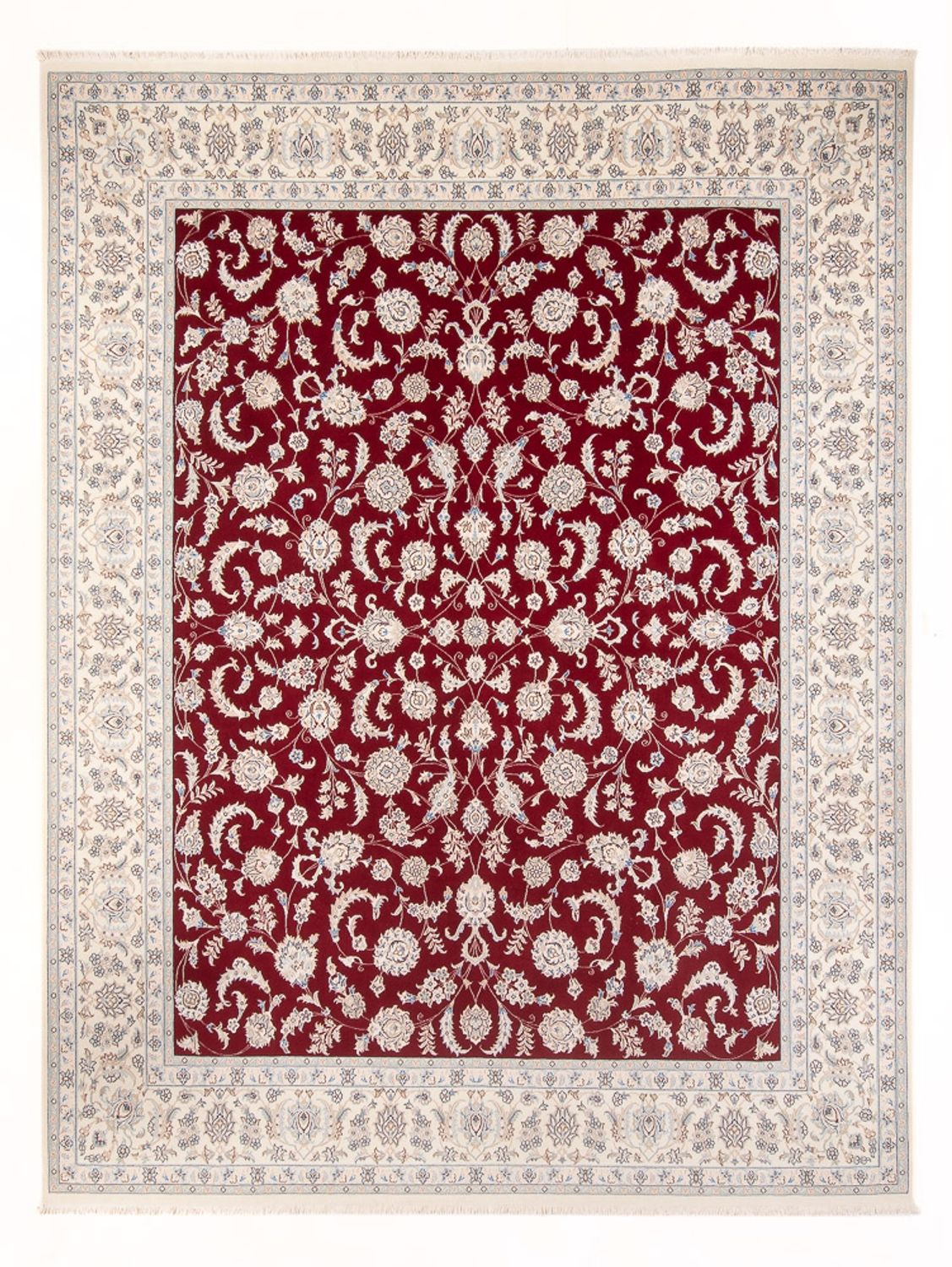 Tapis persan - Nain - Premium - 307 x 248 cm - rouge