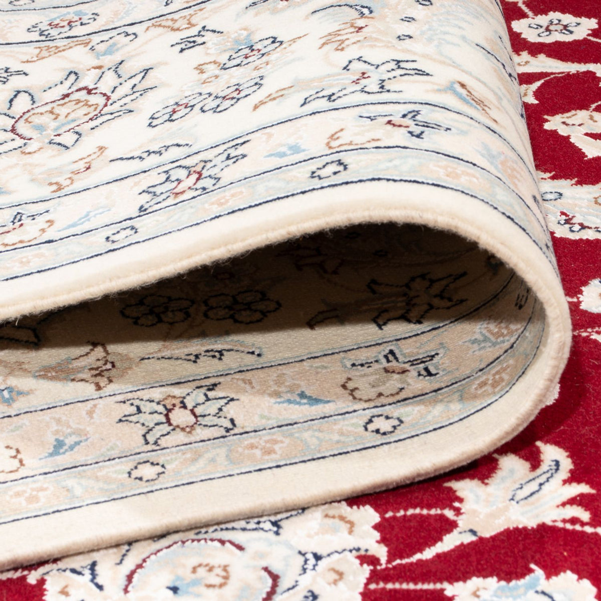 Tapis persan - Nain - Premium - 307 x 248 cm - rouge