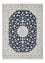 Tapis persan - Nain - Premium - 199 x 149 cm - bleu foncé