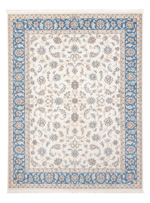 Tapis persan - Nain - Premium - 198 x 152 cm - crème