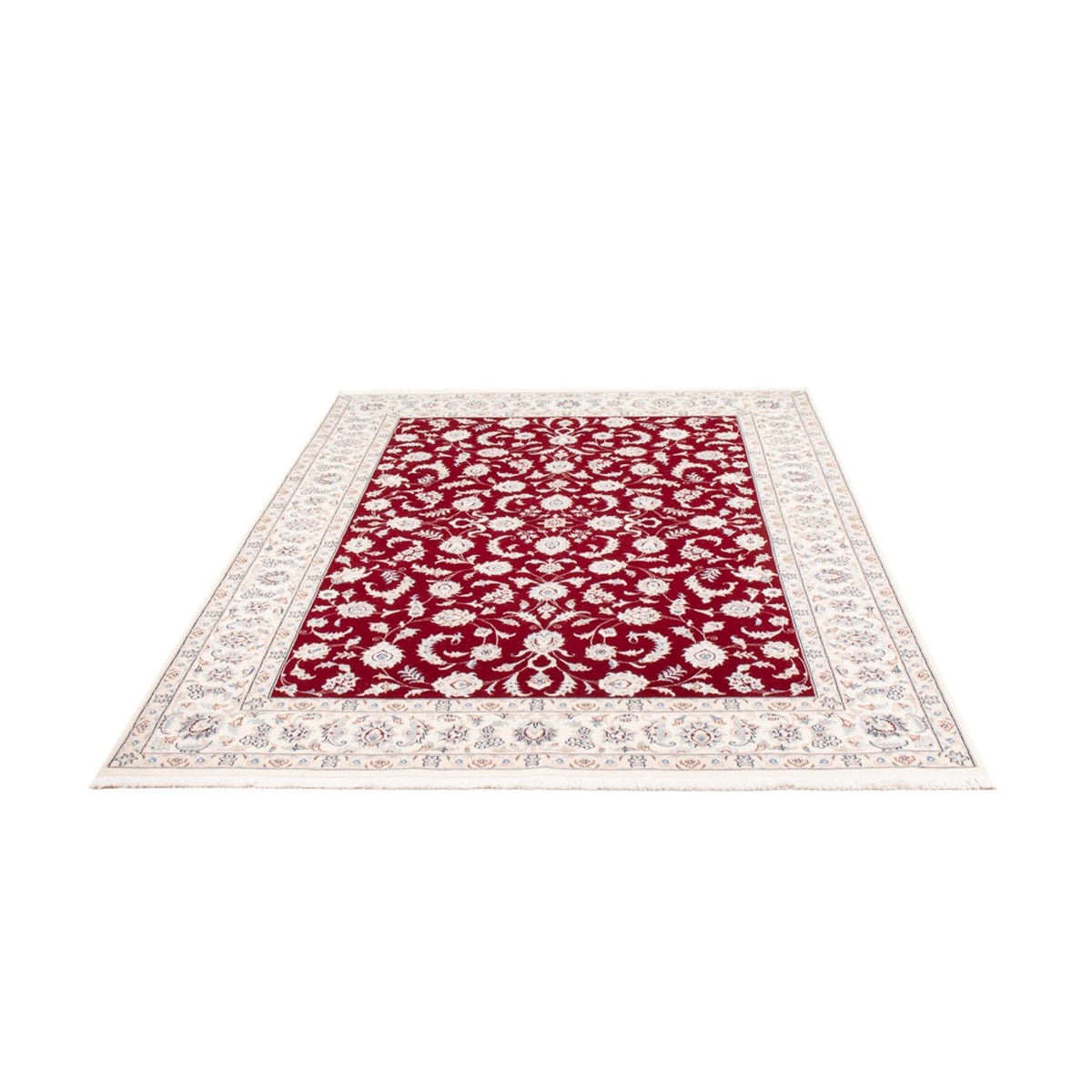 Tapis persan - Nain - 234 x 170 cm - rouge