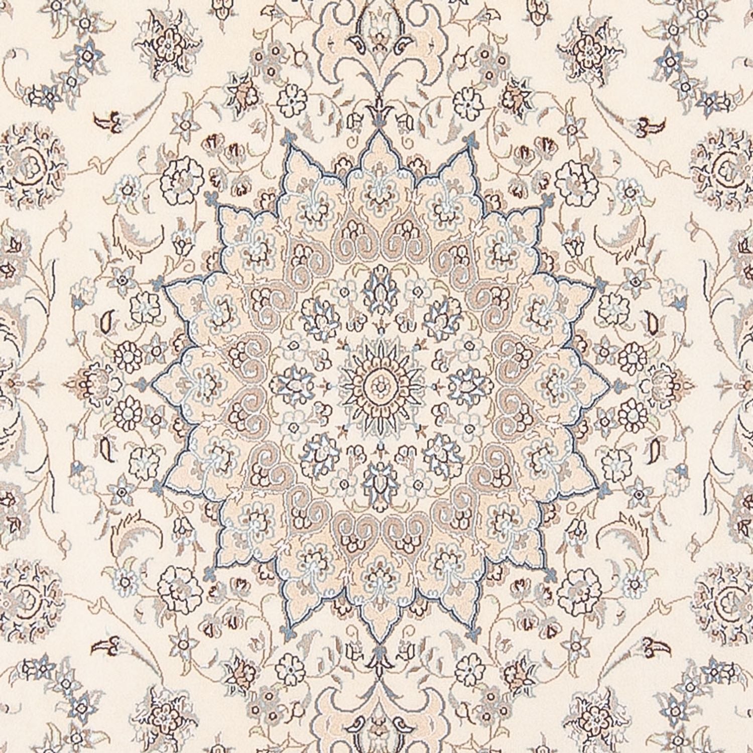 Tapis persan - Nain - Premium - 301 x 200 cm - crème