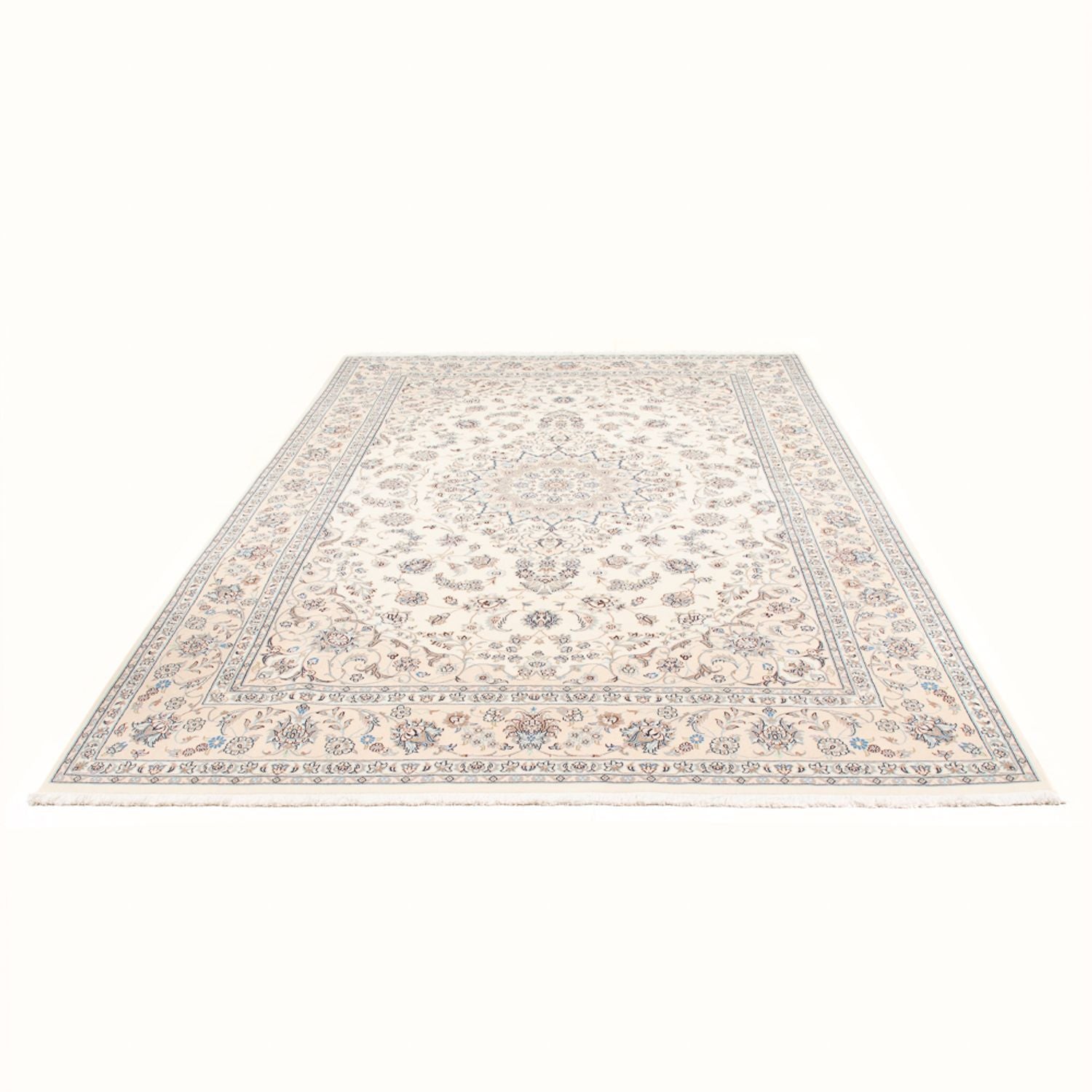 Tapis persan - Nain - Premium - 301 x 200 cm - crème