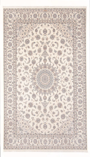 Tapis persan - Nain - Premium - 305 x 200 cm - crème