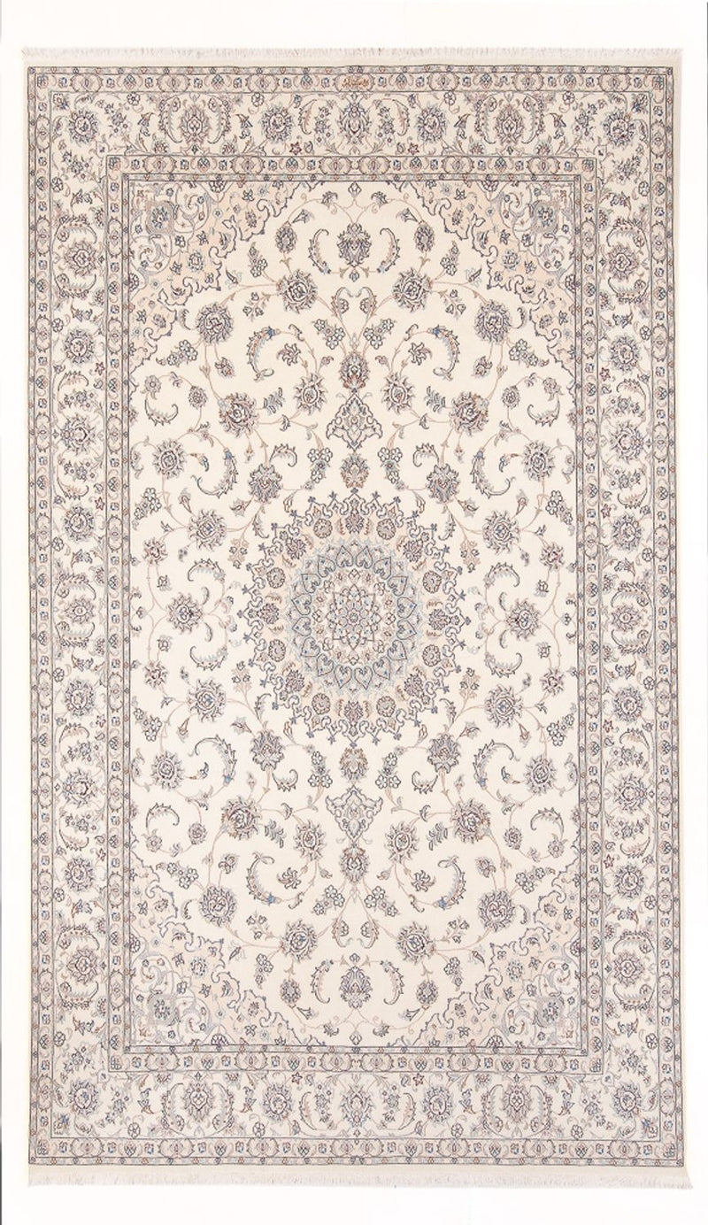 Tapis persan - Nain - Premium - 305 x 200 cm - crème