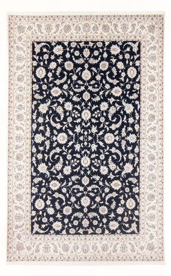 Tapis persan - Nain - Premium - 297 x 200 cm - bleu foncé