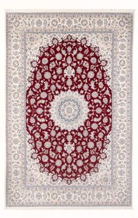 Tapis persan - Nain - Premium - 293 x 200 cm - rouge