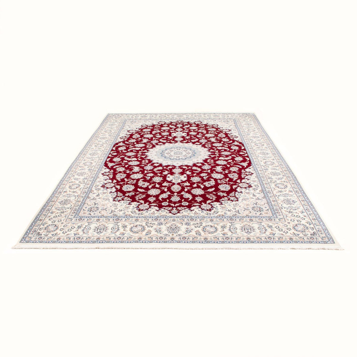 Tapis persan - Nain - Premium - 293 x 200 cm - rouge