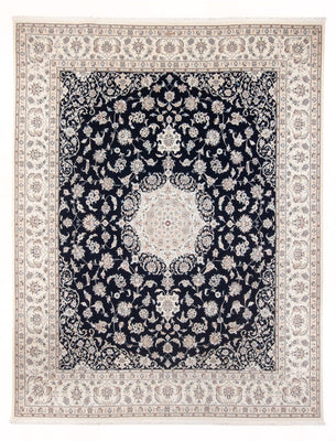 Tapis persan - Nain - Premium - 300 x 247 cm - bleu foncé