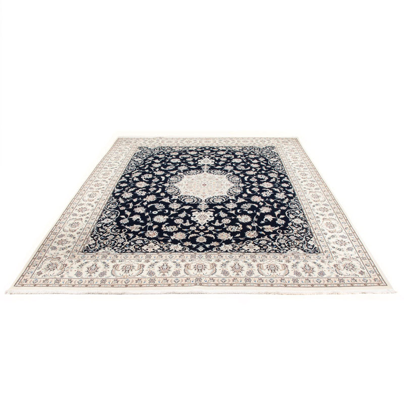 Tapis persan - Nain - Premium - 300 x 247 cm - bleu foncé
