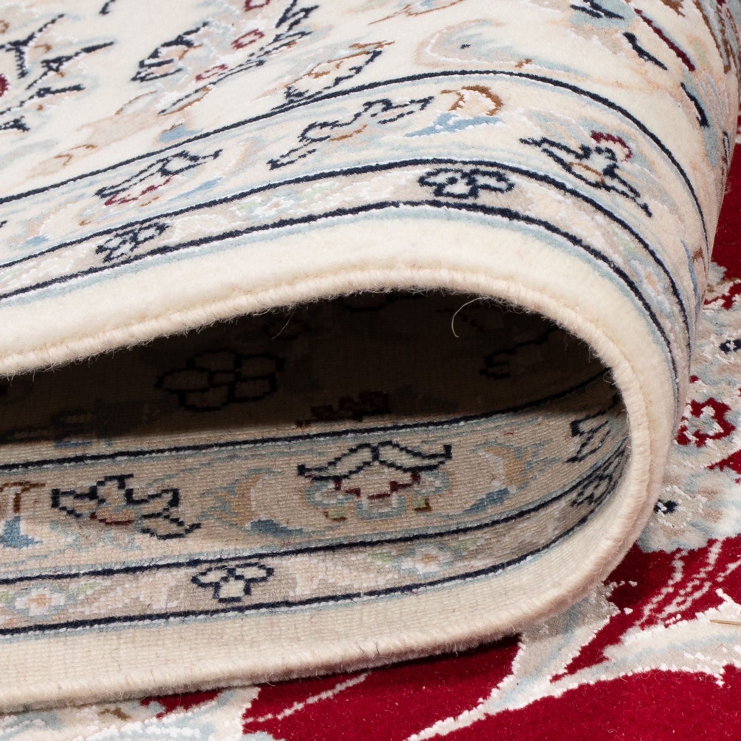 Tapis persan - Nain - Premium - 295 x 200 cm - rouge