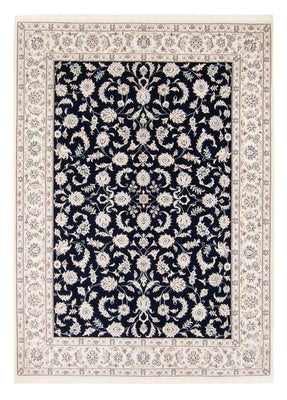 Tapis persan - Nain - 233 x 170 cm - bleu foncé