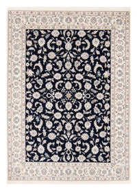 Tapis persan - Nain - 233 x 170 cm - bleu foncé