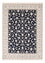 Tapis persan - Nain - 233 x 170 cm - bleu foncé