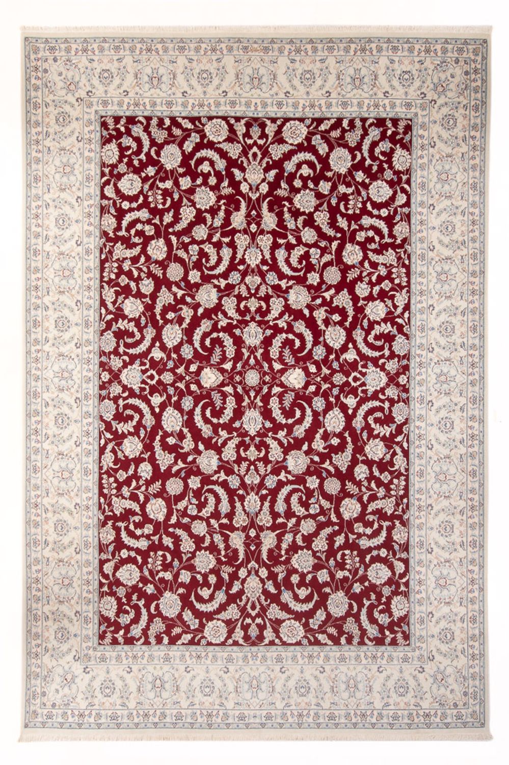 Tapis persan - Nain - Premium - 349 x 245 cm - rouge
