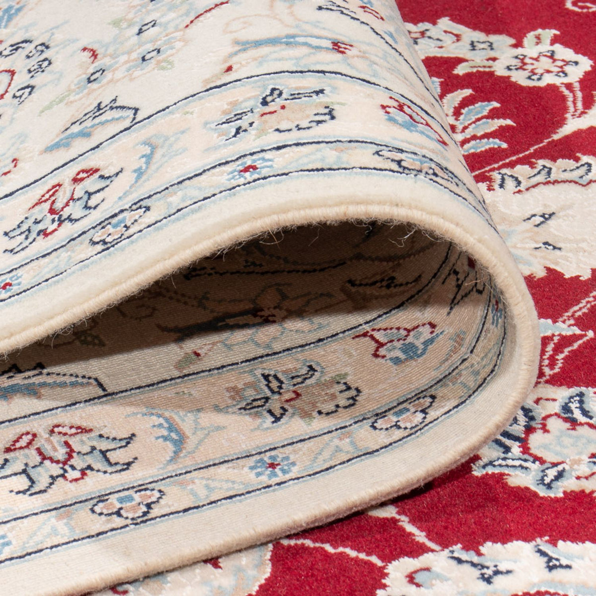 Tapis persan - Nain - Premium - 349 x 245 cm - rouge