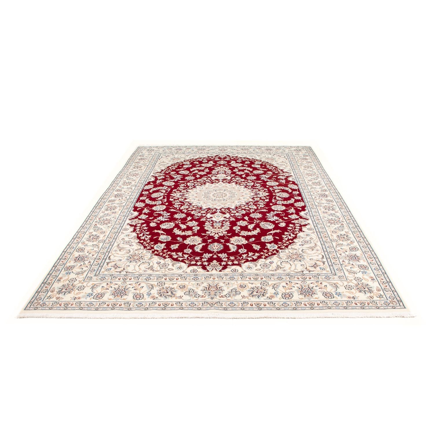 Tapis persan - Nain - Premium - 300 x 197 cm - rouge
