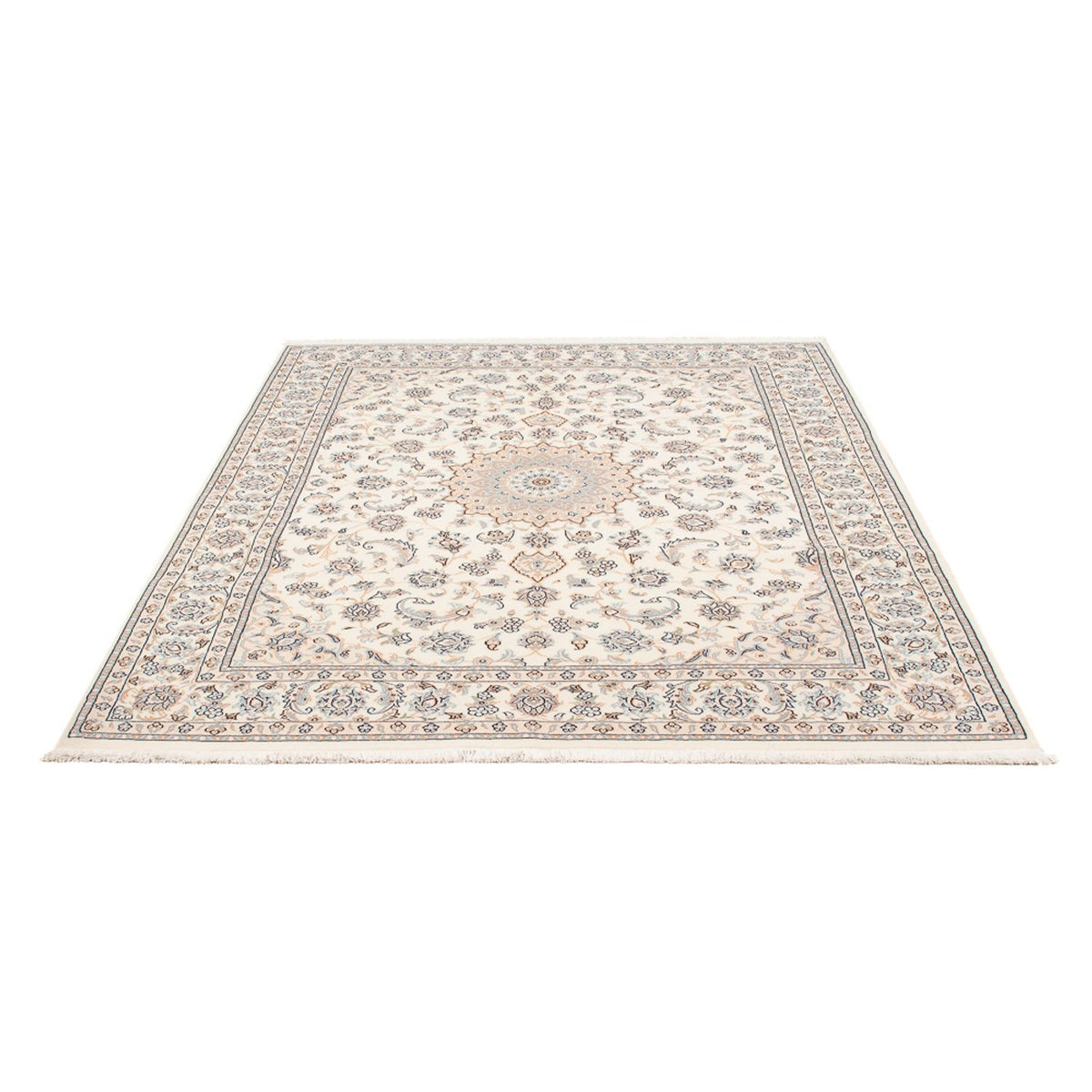 Tapis persan - Nain - Premium - 200 x 150 cm - crème
