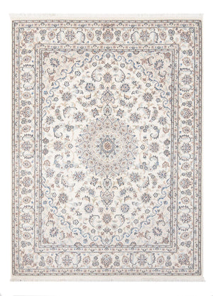 Tapis persan - Nain - Premium - 202 x 150 cm - crème