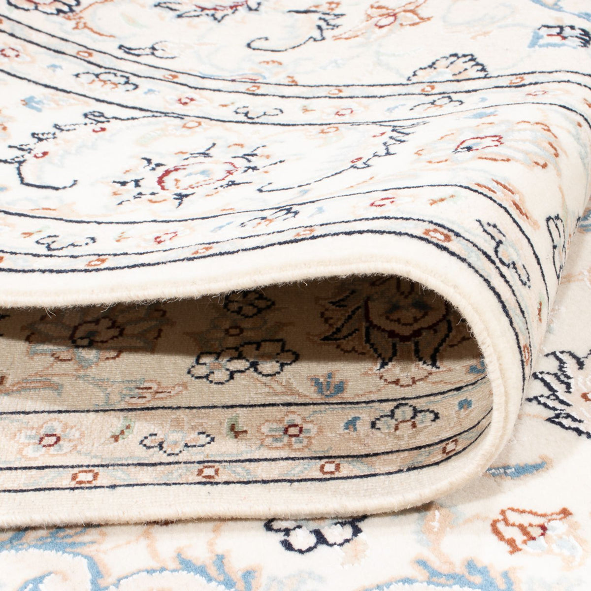 Tapis persan - Nain - Premium - 202 x 150 cm - crème