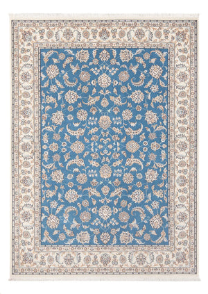 Tapis persan - Nain - Premium - 202 x 150 cm - bleu