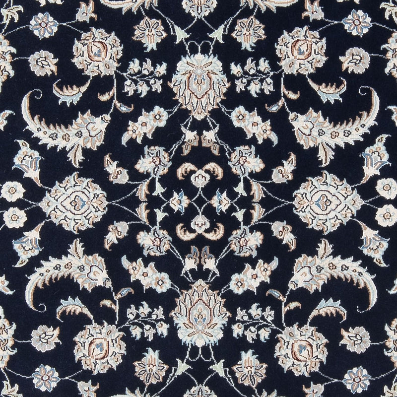 Tapis persan - Nain - Premium - 205 x 148 cm - bleu foncé