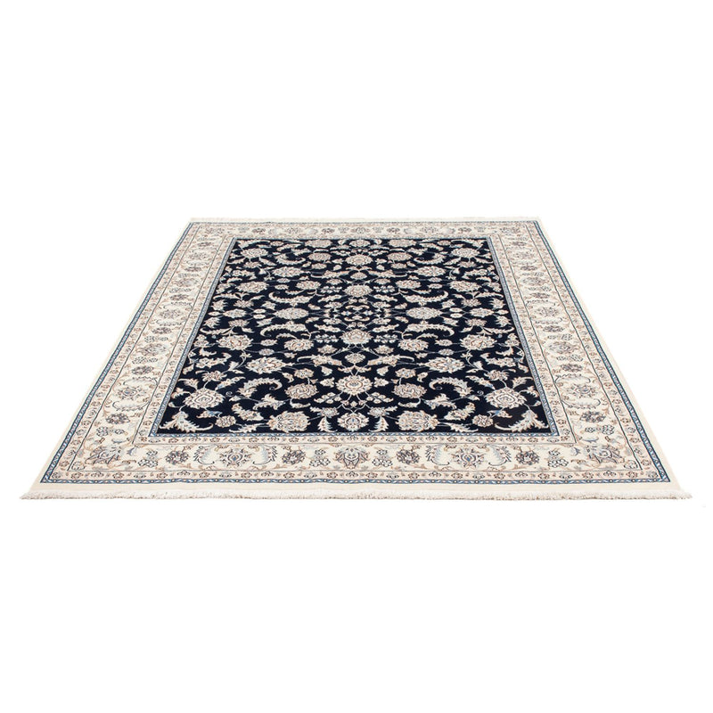 Tapis persan - Nain - Premium - 205 x 148 cm - bleu foncé