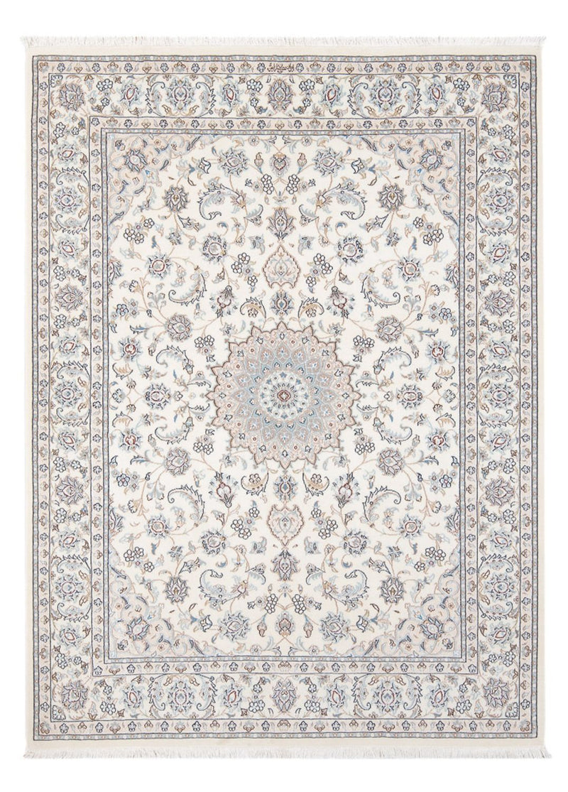 Tapis persan - Nain - Premium - 200 x 150 cm - crème