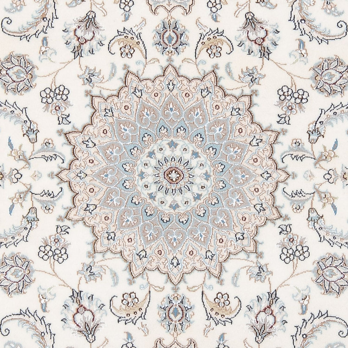 Tapis persan - Nain - Premium - 200 x 150 cm - crème