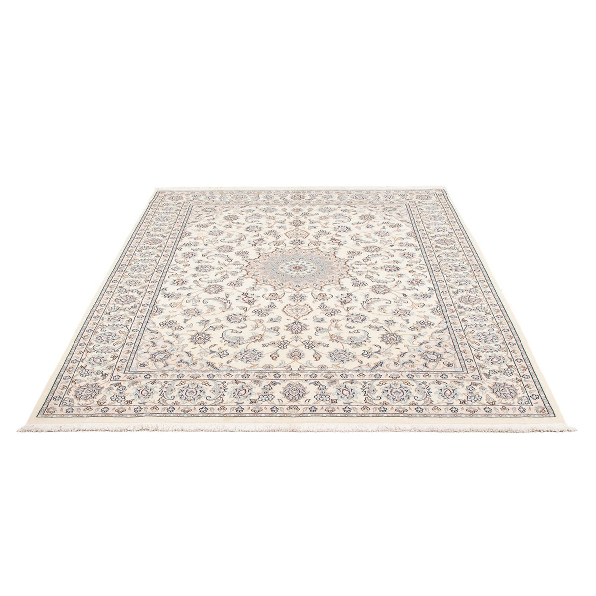 Tapis persan - Nain - Premium - 200 x 150 cm - crème
