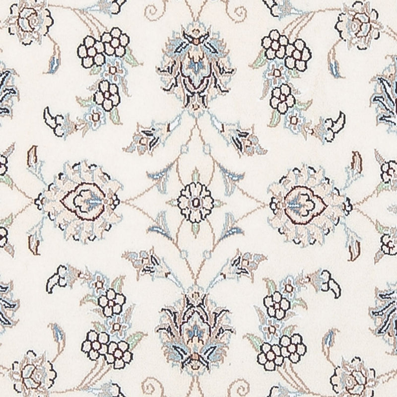 Tapis de couloir Tapis persan - Nain - Premium - 309 x 90 cm - crème