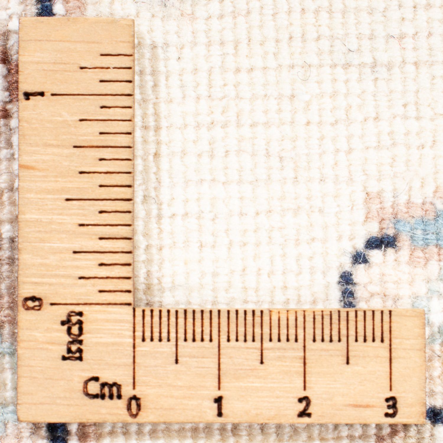 Tapis de couloir Tapis persan - Nain - Premium - 309 x 90 cm - crème