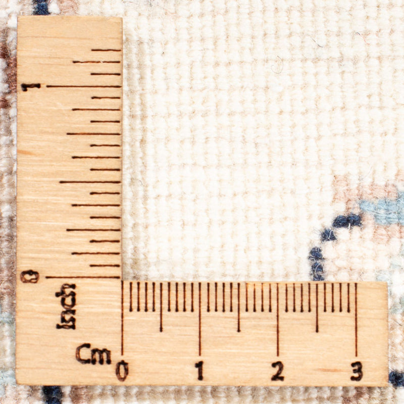 Tapis de couloir Tapis persan - Nain - Premium - 309 x 90 cm - crème