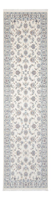 Tapis de couloir Tapis persan - Nain - Premium - 301 x 83 cm - crème