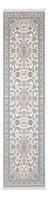 Tapis de couloir Tapis persan - Nain - Premium - 297 x 81 cm - crème