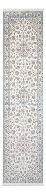 Tapis de couloir Tapis persan - Nain - Premium - 308 x 80 cm - crème