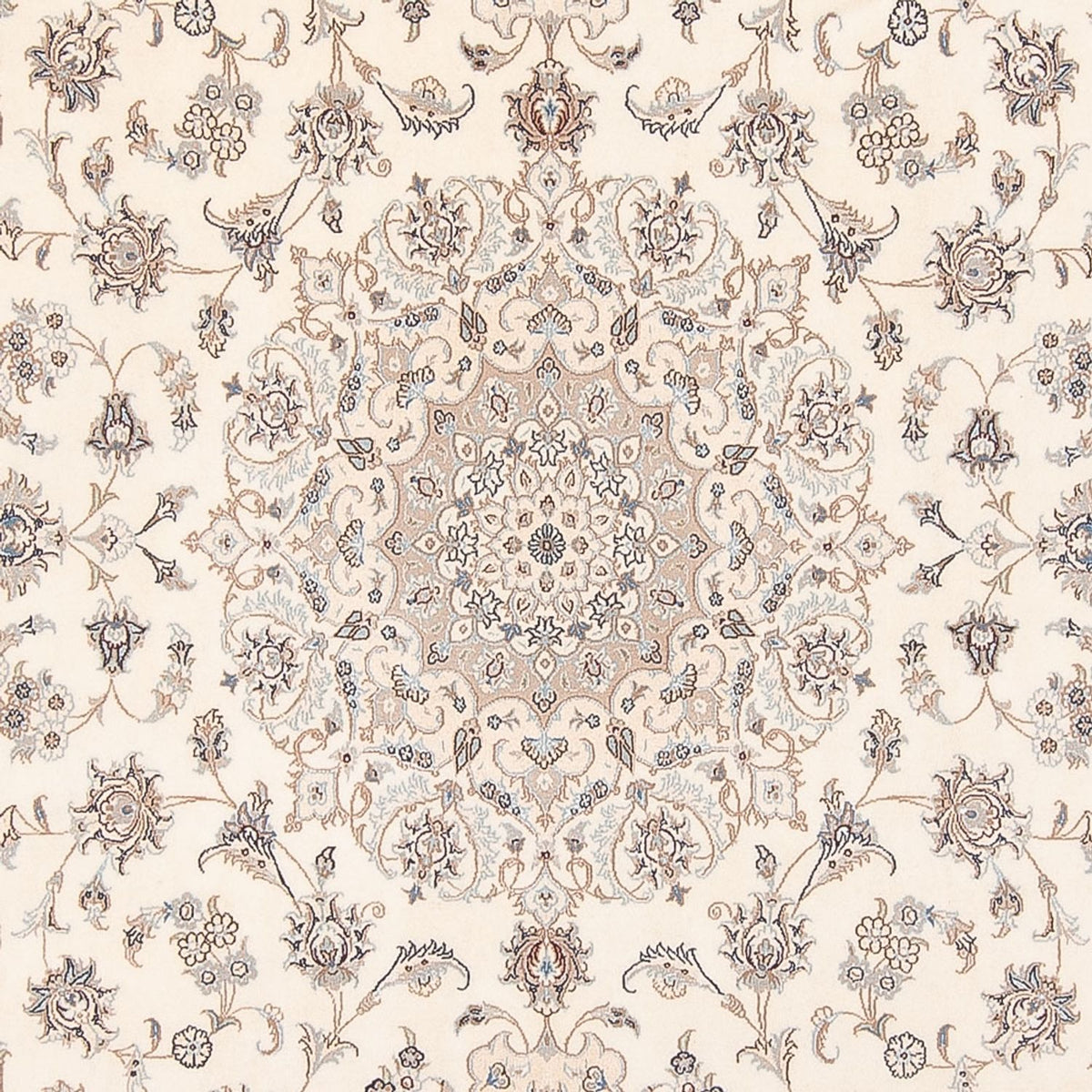 Tapis persan - Nain - Premium - 298 x 247 cm - crème