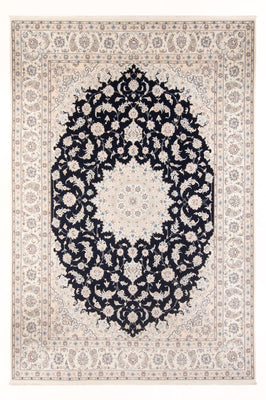 Tapis persan - Nain - Premium - 345 x 247 cm - bleu foncé