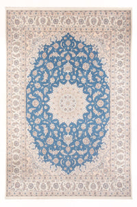 Tapis persan - Nain - Premium - 348 x 245 cm - bleu clair