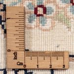 Tapis persan - Nain ronde  - 200 x 200 cm - bleu clair