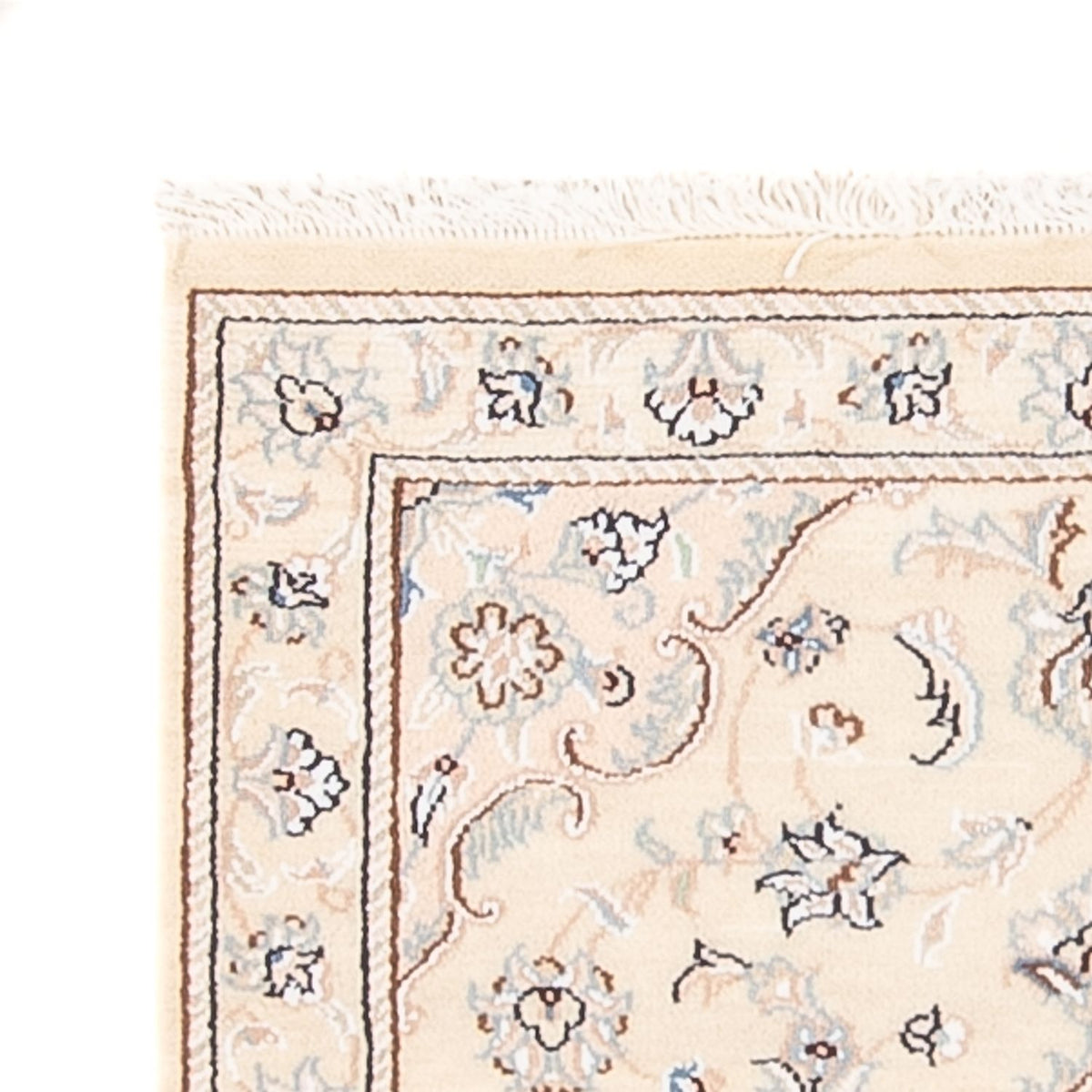 Tapis persan - Nain - 90 x 60 cm - beige