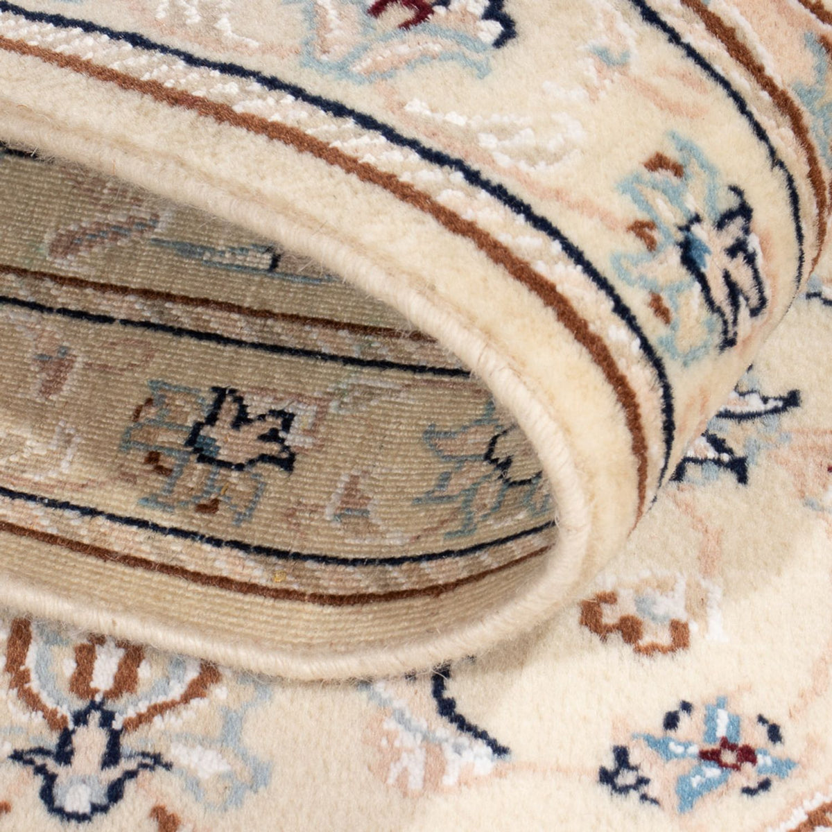 Tapis persan - Nain - 90 x 60 cm - beige