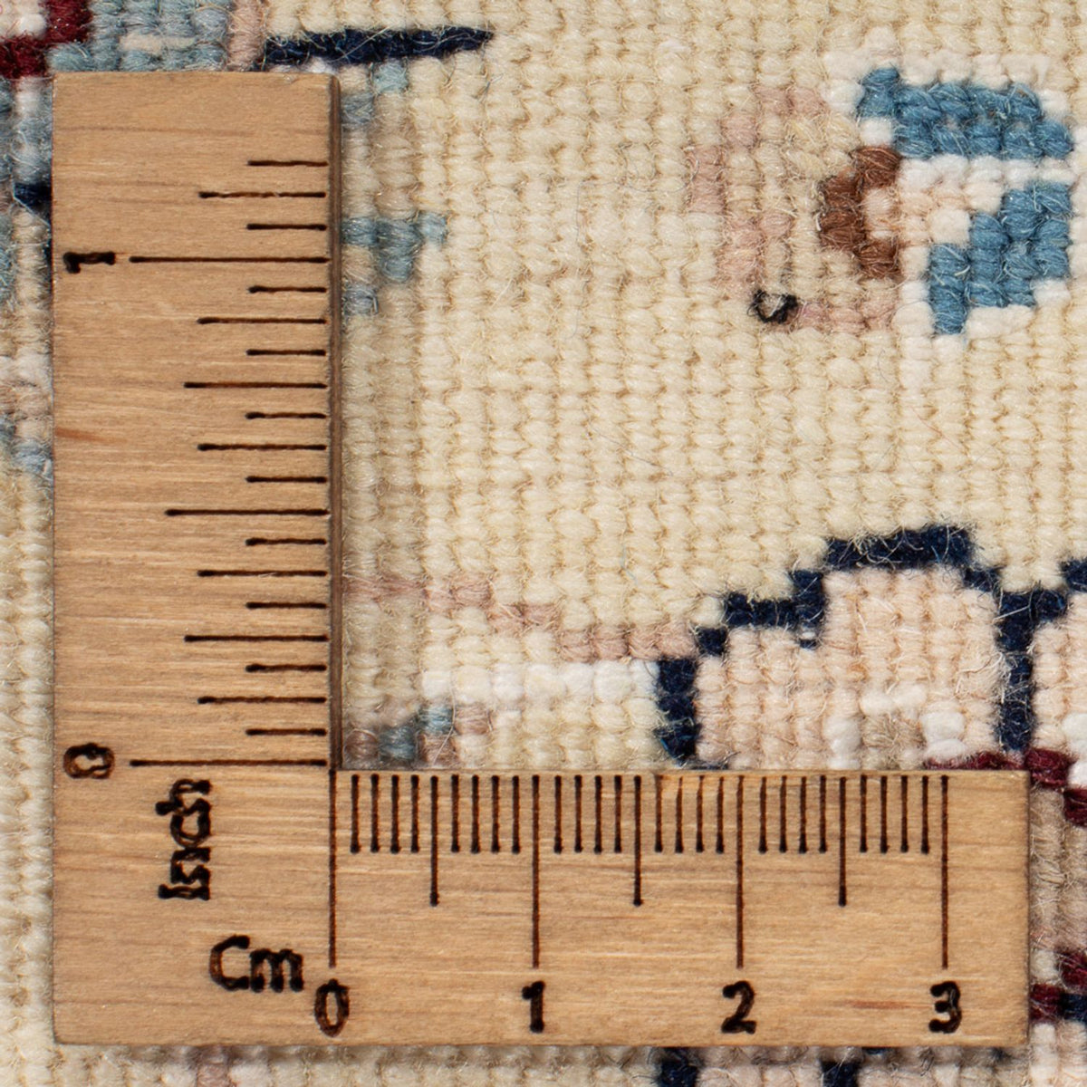 Tapis persan - Nain - 90 x 60 cm - beige