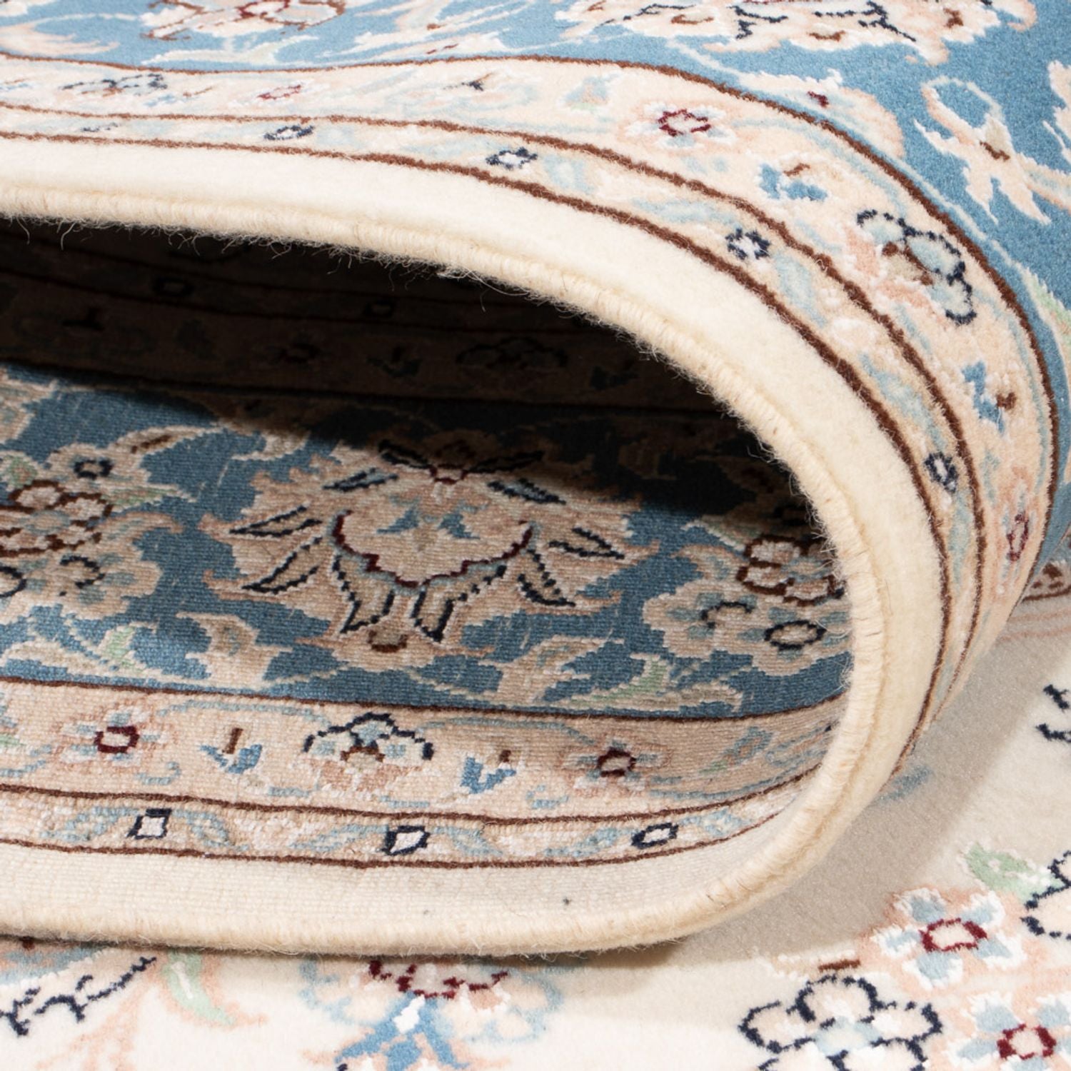 Tapis persan - Nain - Premium - 204 x 148 cm - crème