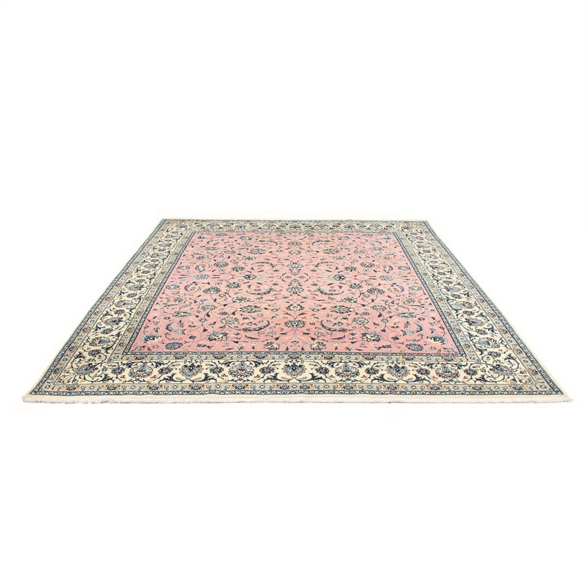 Tapis persan - Nain - Premium - 287 x 250 cm - saumon