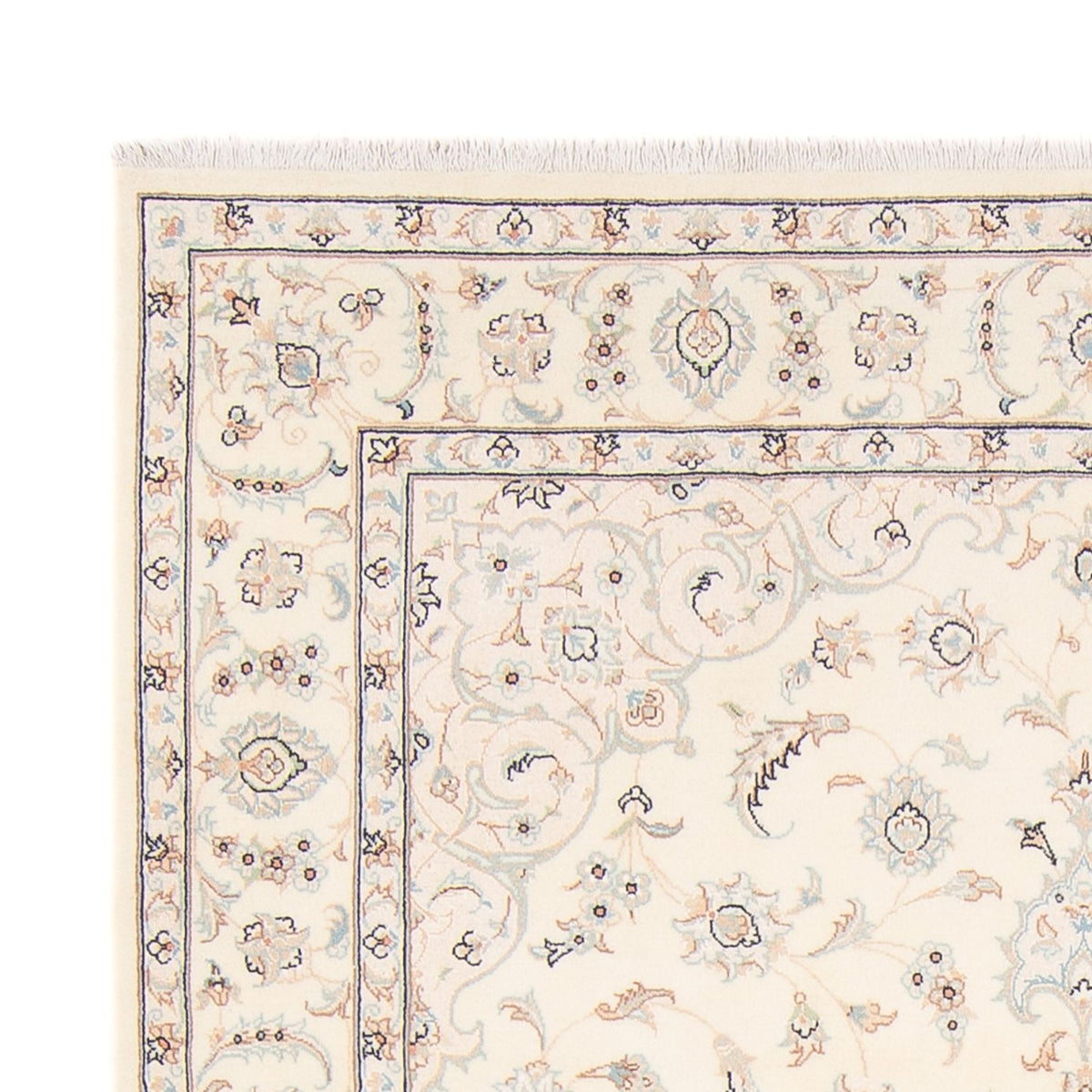 Tapis persan - Nain - 236 x 170 cm - beige