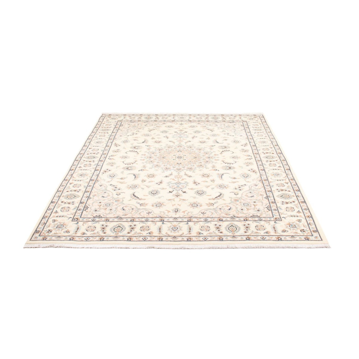 Tapis persan - Nain - 236 x 170 cm - beige