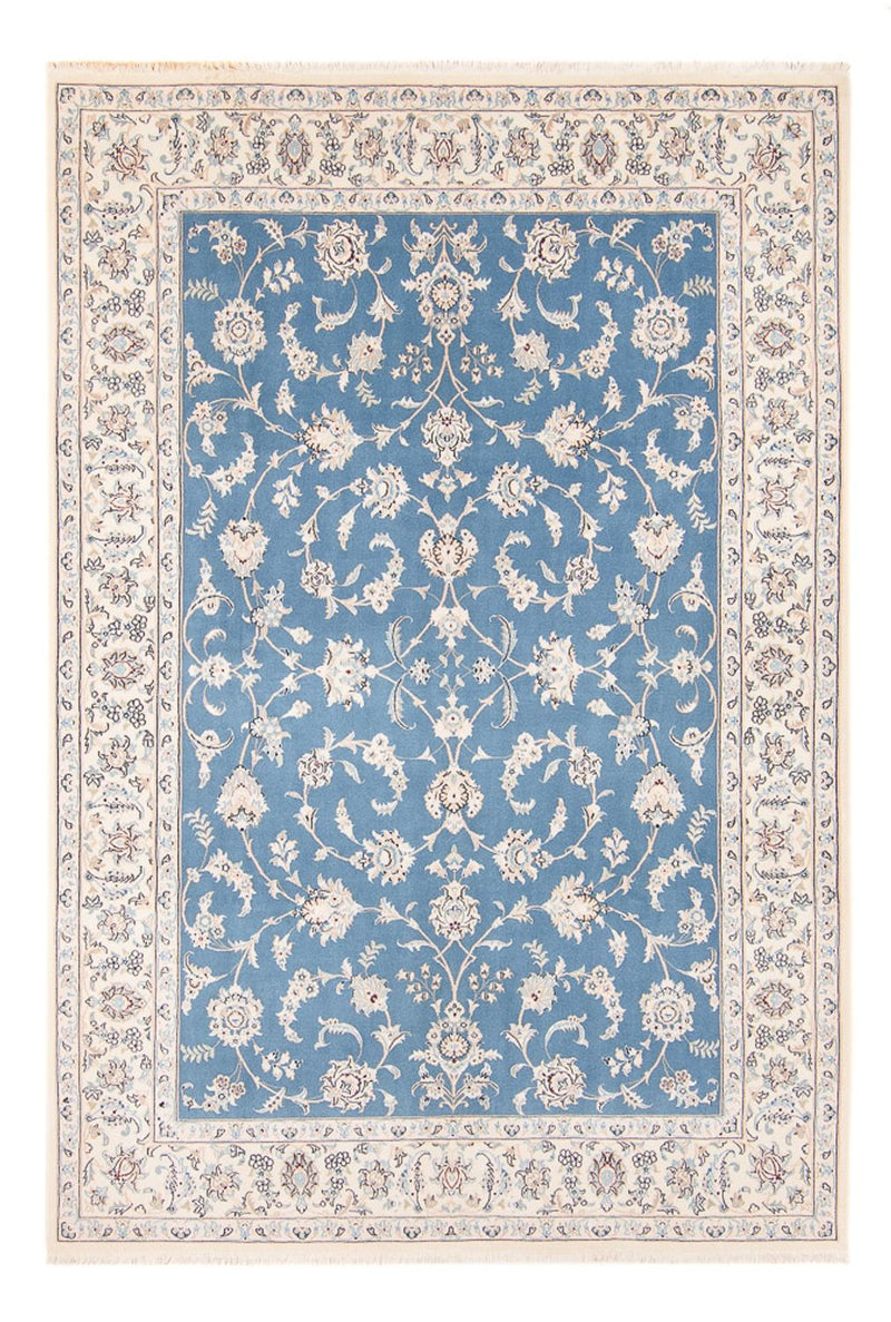Tapis persan - Nain - 237 x 170 cm - bleu