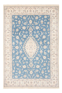 Tapis persan - Nain - 251 x 168 cm - bleu