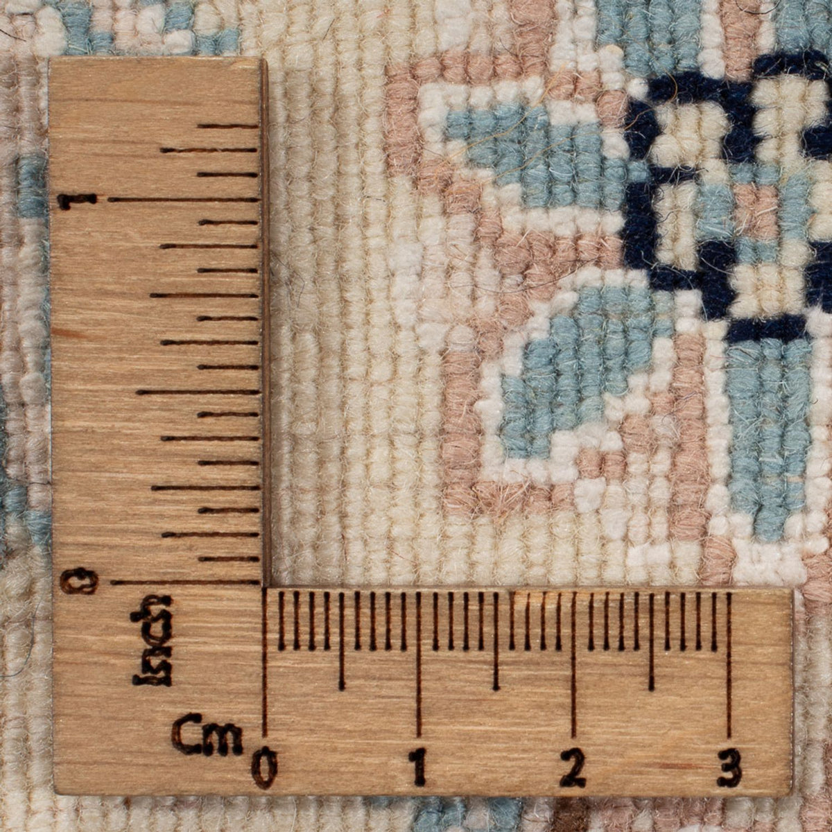 Tapis persan - Nain - 251 x 168 cm - bleu